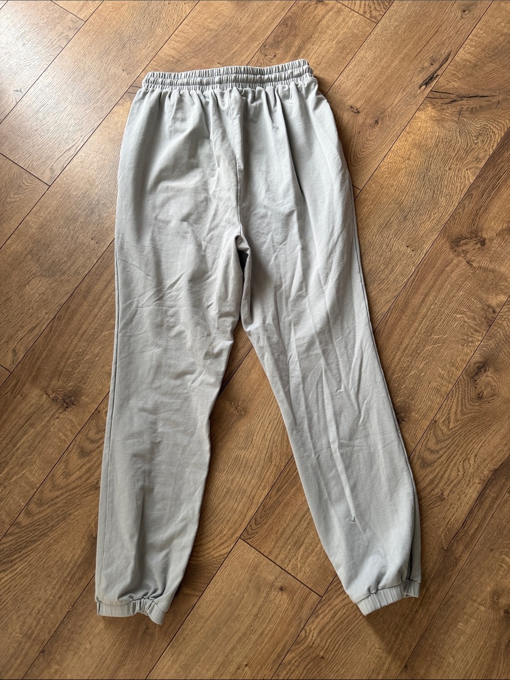Meshki Light Gray Drawstring Joggers - Picture 4 of 5